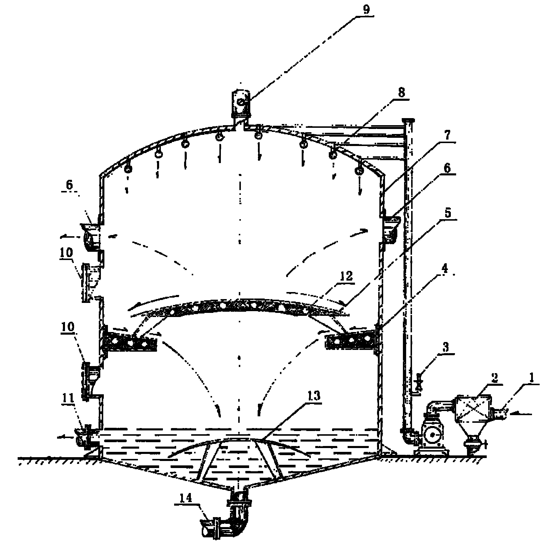 Sewage treatment system equipment for absolute quantification of sludge and method for recycling sewage