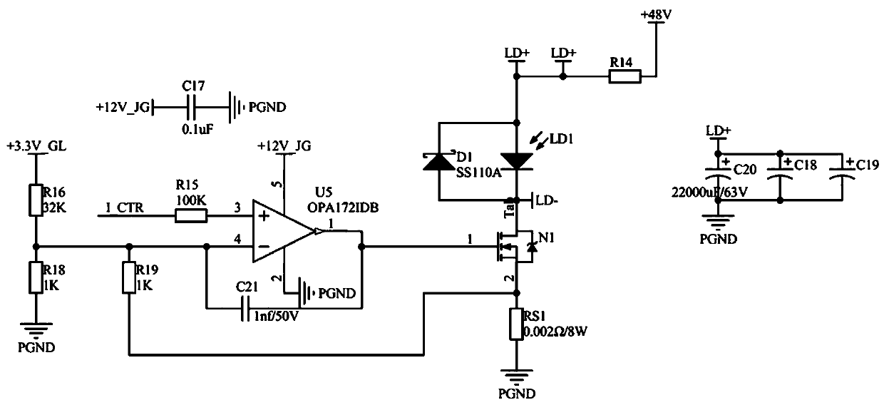 Semiconductor laser light source driving system for remote distance measurement