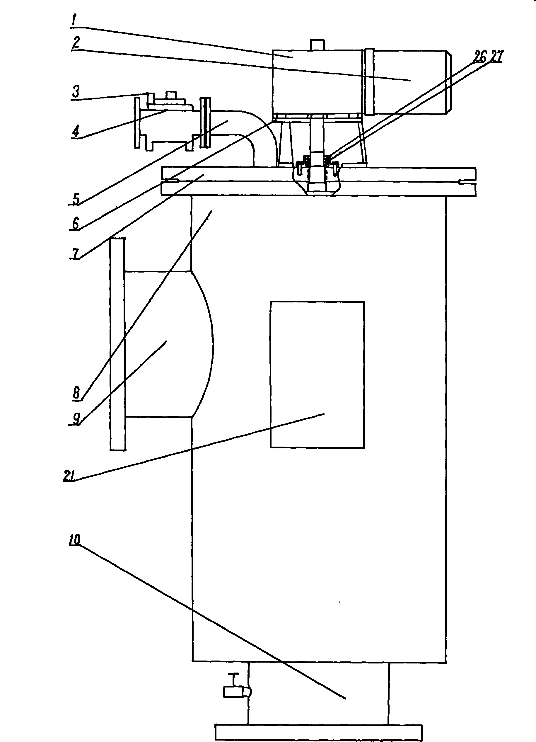 Bulk flow and self-cleaning net type filter