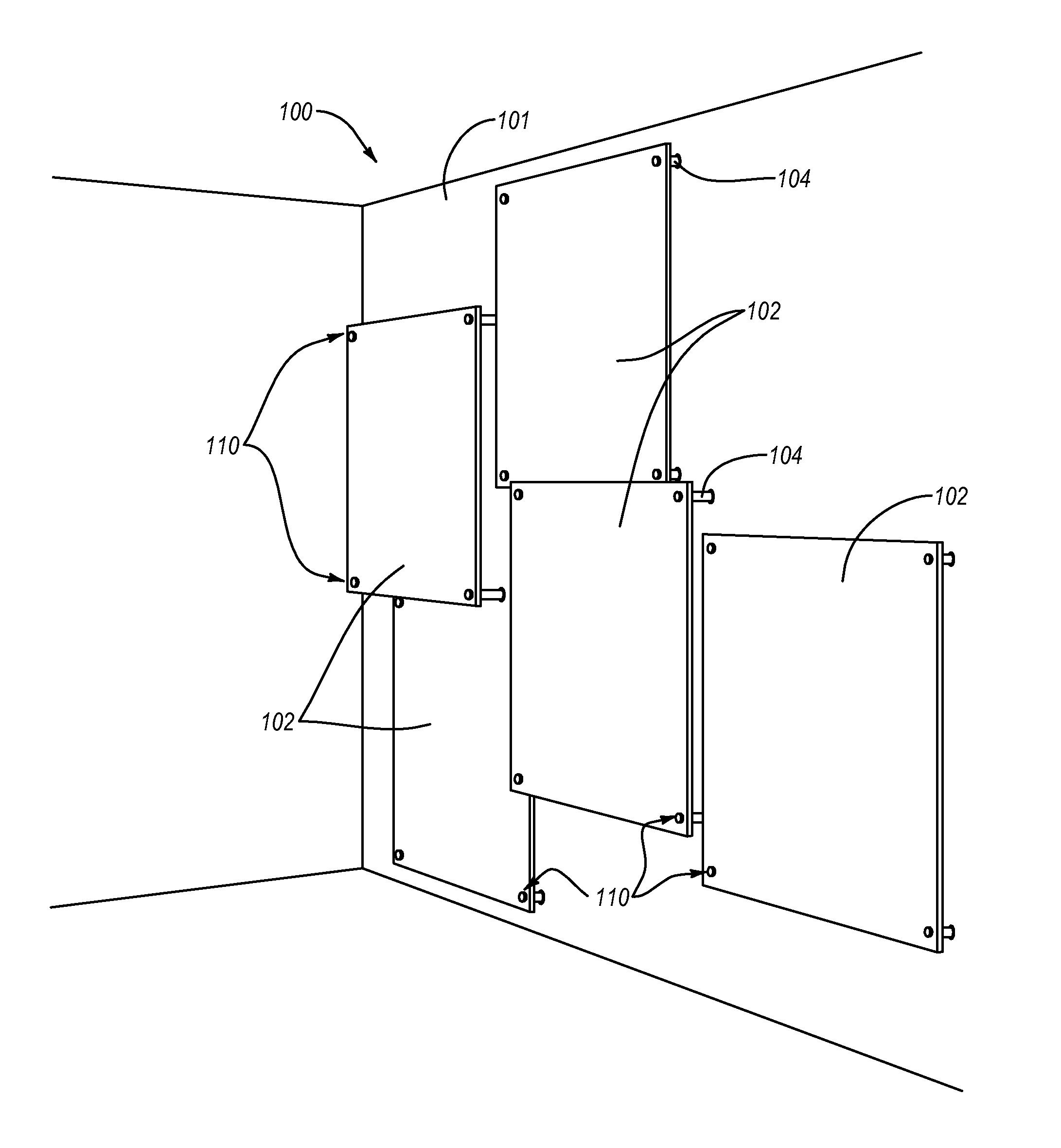 Adjustable bushing assemblies, panel mounting systems, and methods