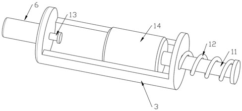 Transmission mechanism for magnetic refrigerator