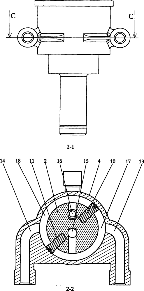 Follow-up reversing mechanism and follow-up reserving method