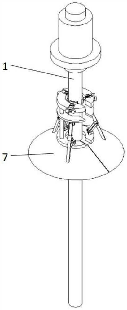 Anti-splashing device based on liver interventional therapy