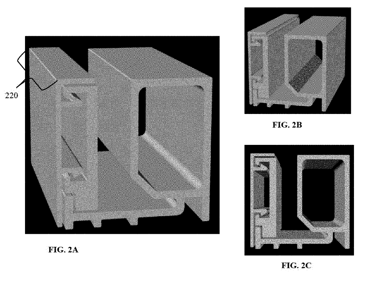 Security panel framing system and method