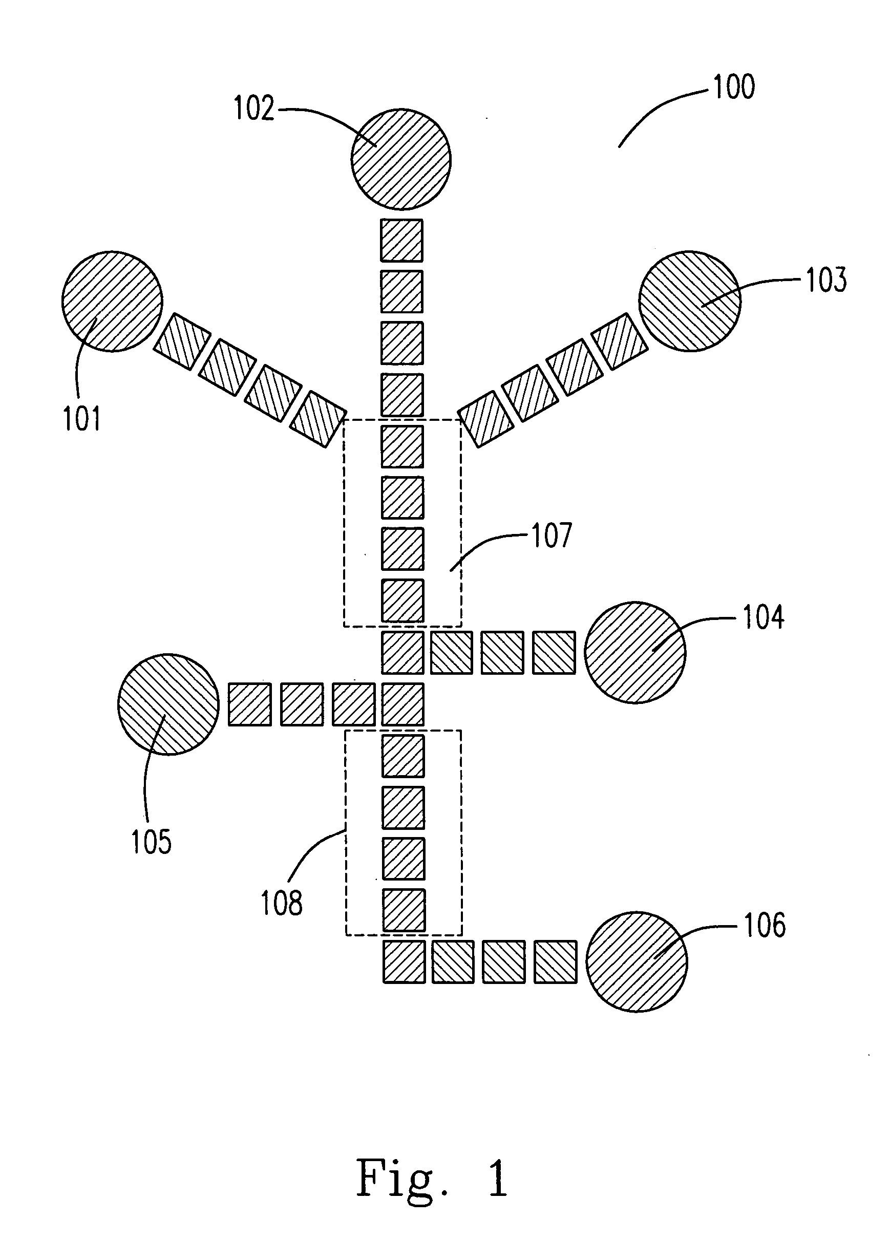 Biochemical detecting device for magnetic beads and method using the same