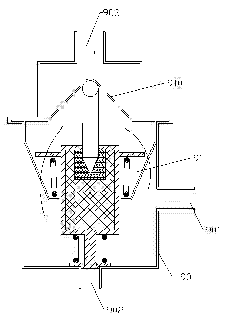 Energy-saving and frost-proof air-source heat pump system