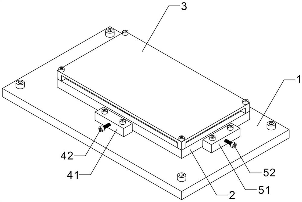 Two-dimensional piezoelectric positioning table with large stroke