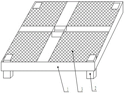 Drainage device of plastic tray