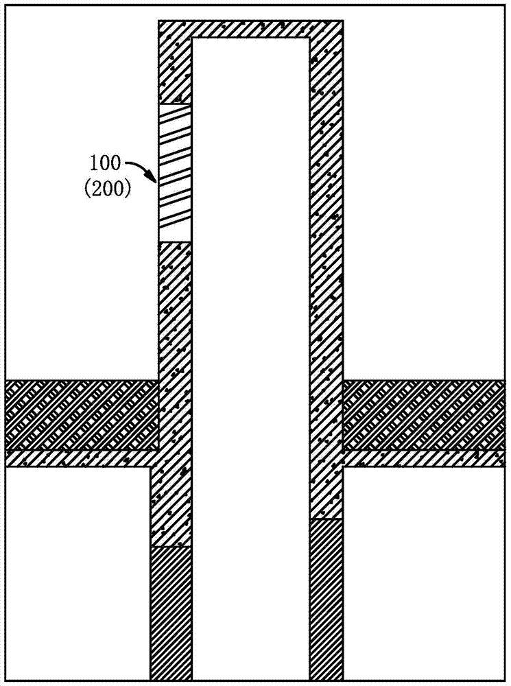 Ventilation shaft structure with rain-proof louvers