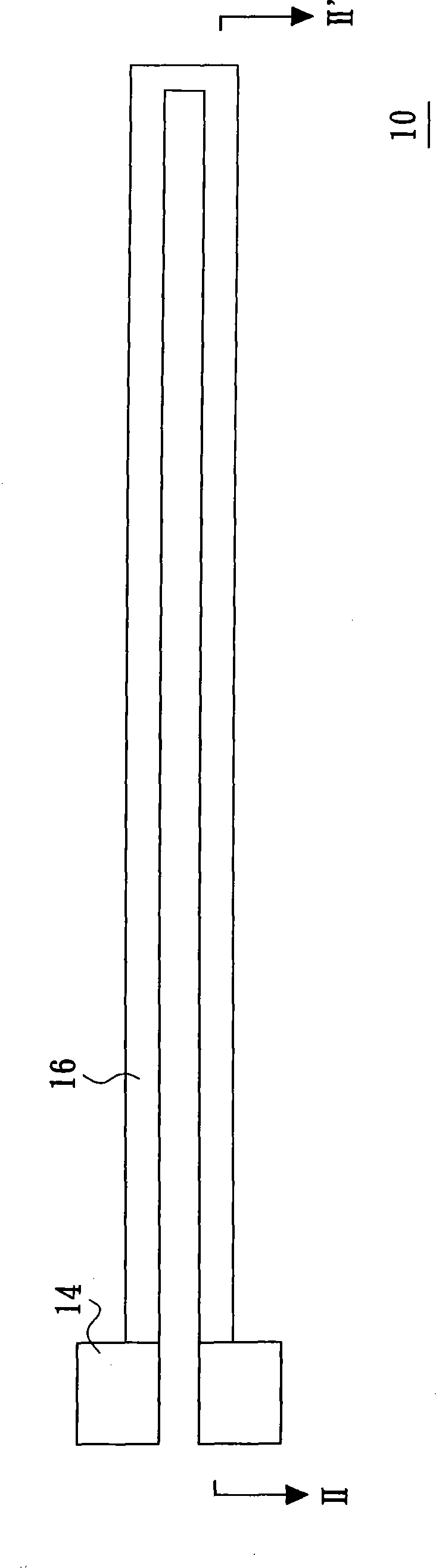 Micro electronmechanical element and micro electronmechanical spring element