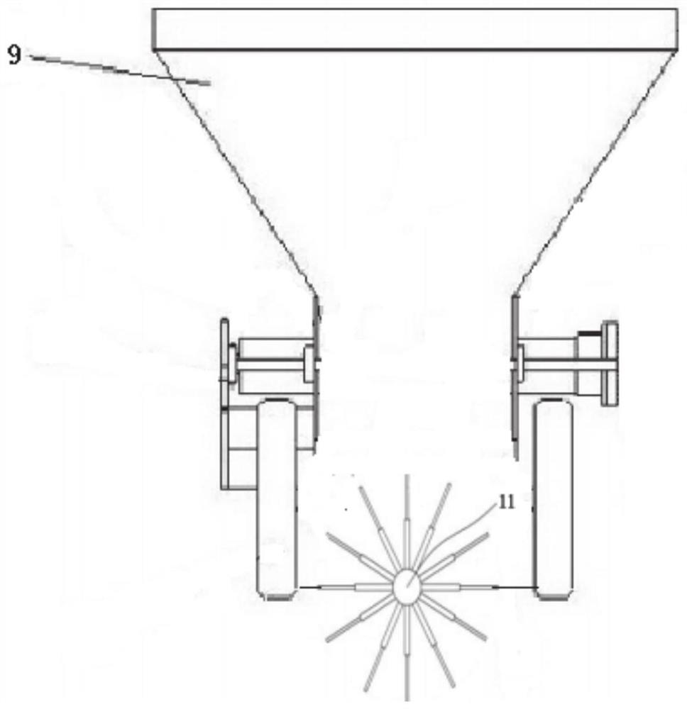 A sludge drying and feeding device and feeding method