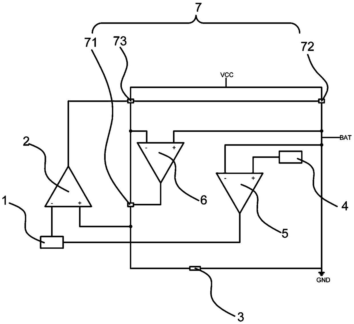 Lithium-ion battery charge management circuit and method