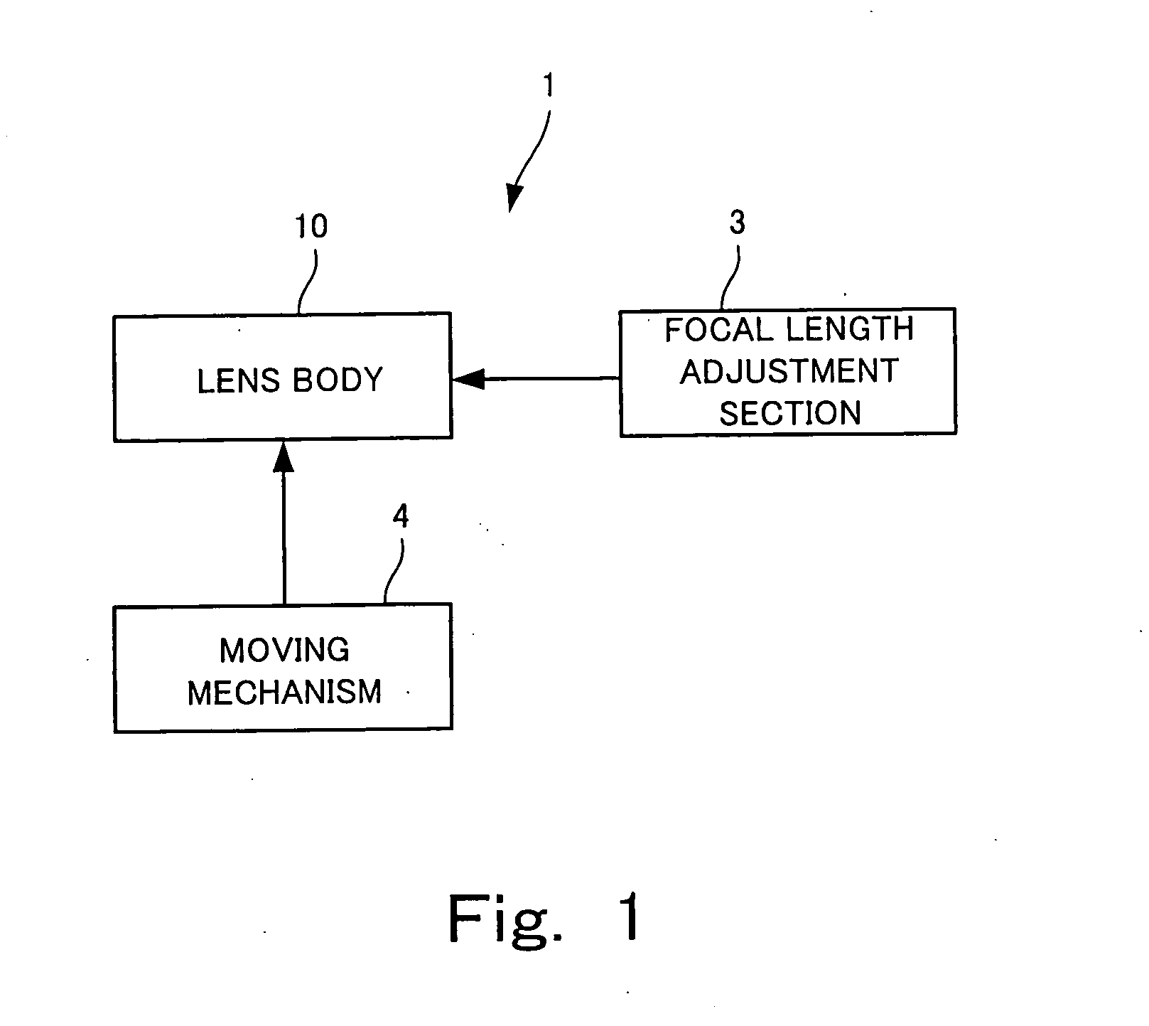 Variable-focus lens and image taking apparatus