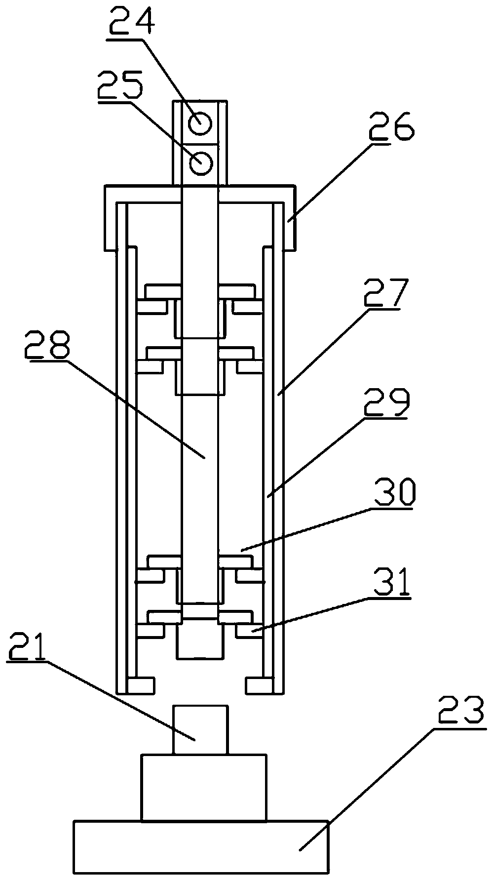 A weighing measurement and control synthesis method and loading device
