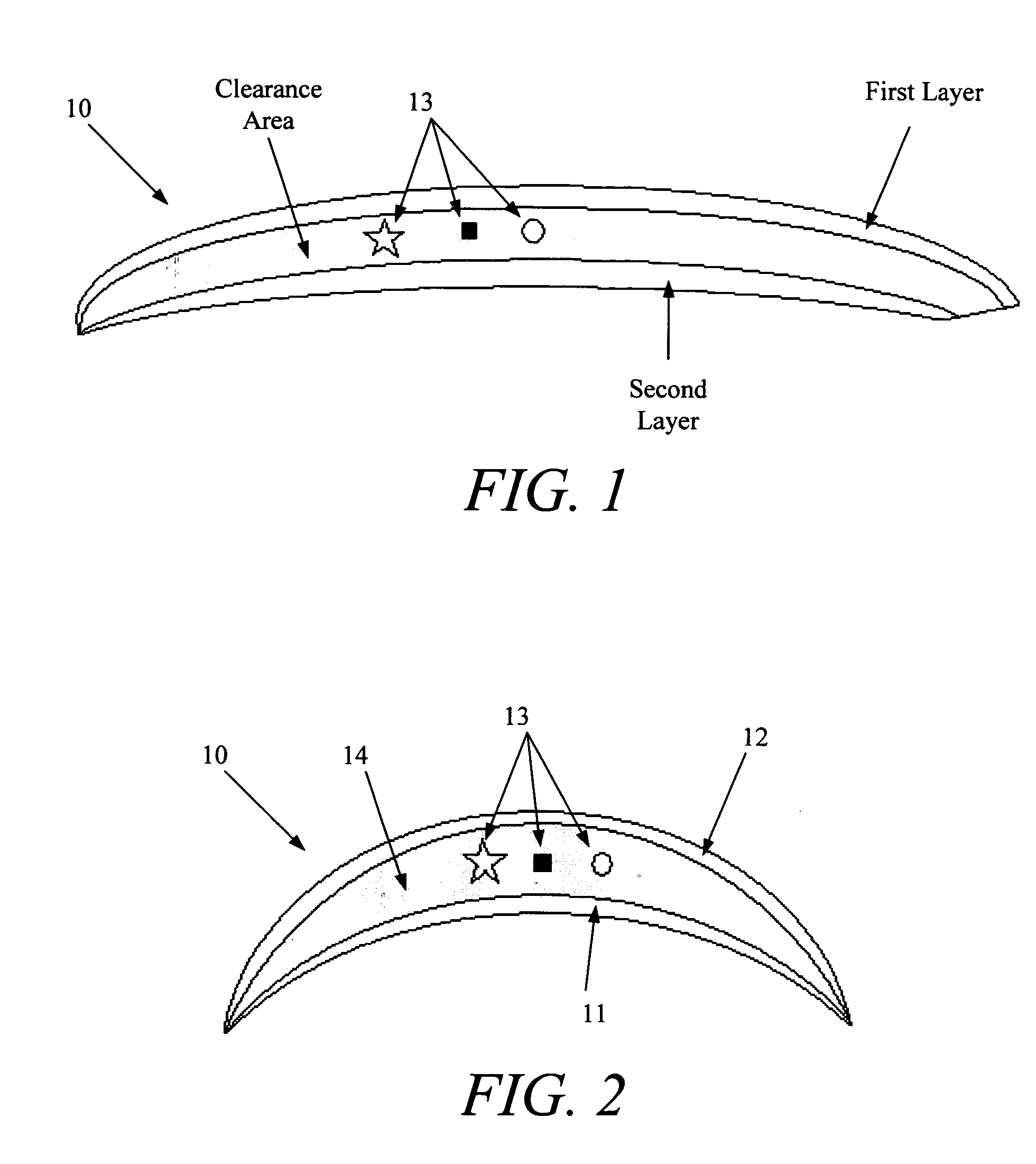 Artificial nail containing liquid