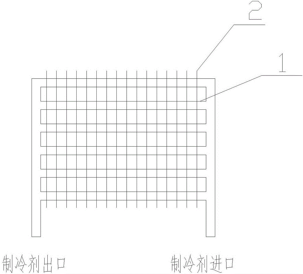 Finned tube structure with solar heat collection function