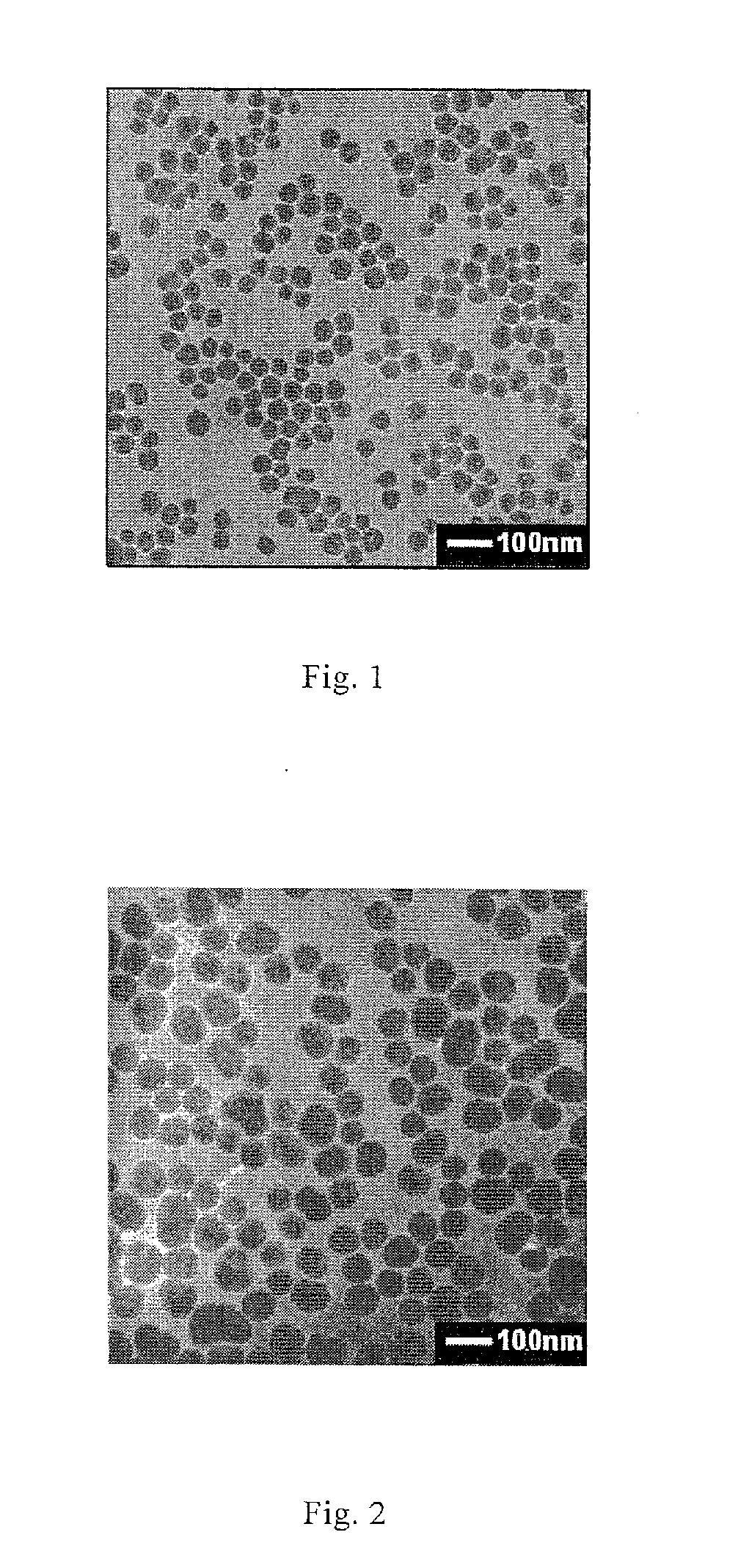 Silica Nanoparticles Doped with Dye Having Negative Charge and Preparing Method Thereof