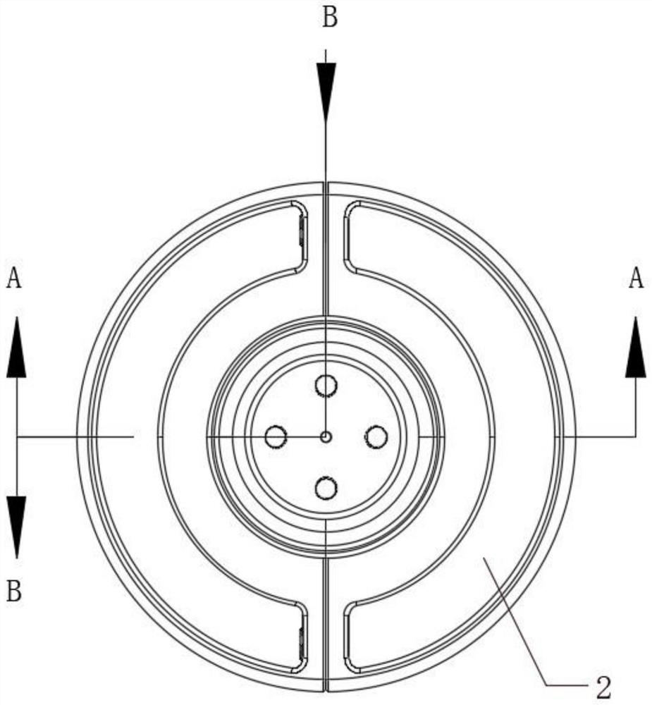 Spiral dust-settling spraying equipment for green building engineering construction