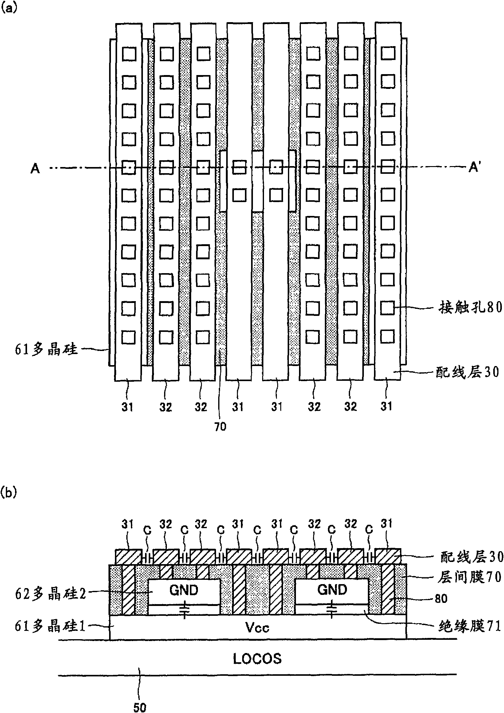 A semiconductor device and a semiconductor integrated circuit device