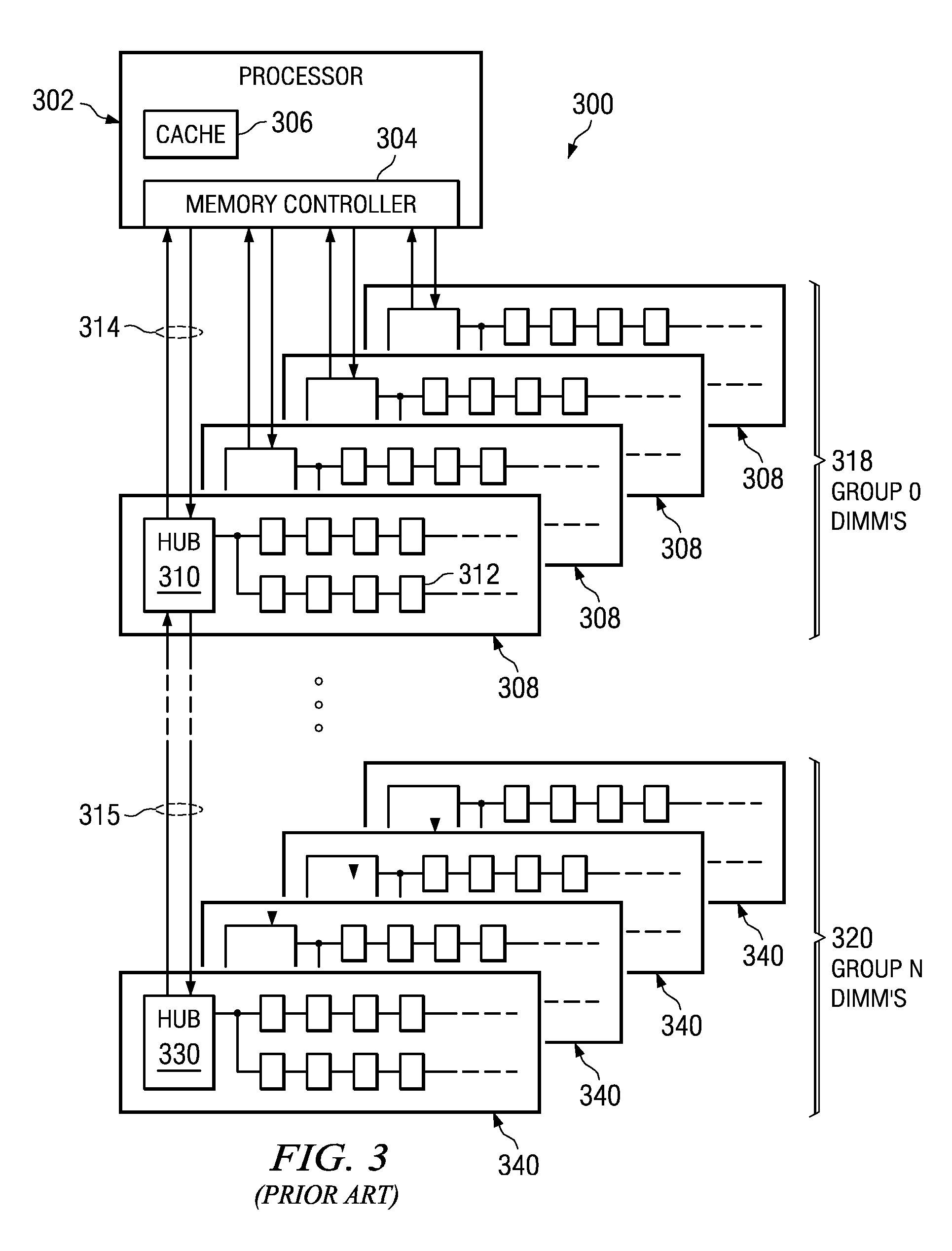 Method for Performing Error Correction Operations in a Memory Hub Device of a Memory Module