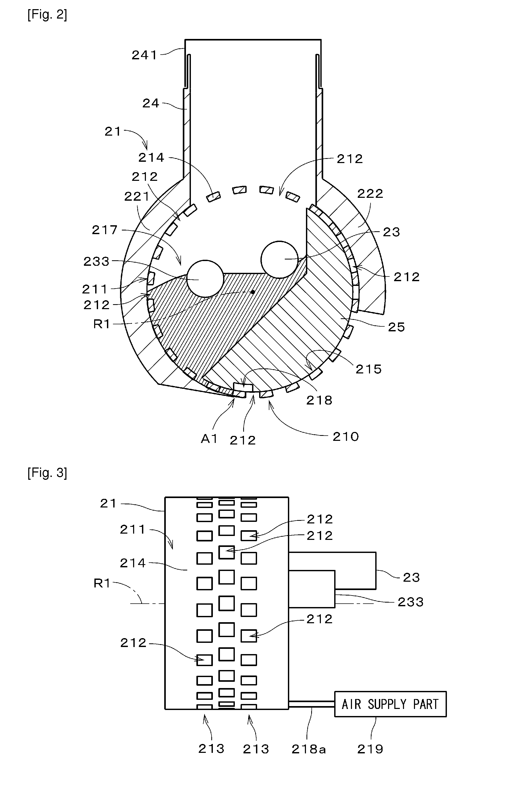 Particle supplying apparatus and sheet article manufacturing apparatus