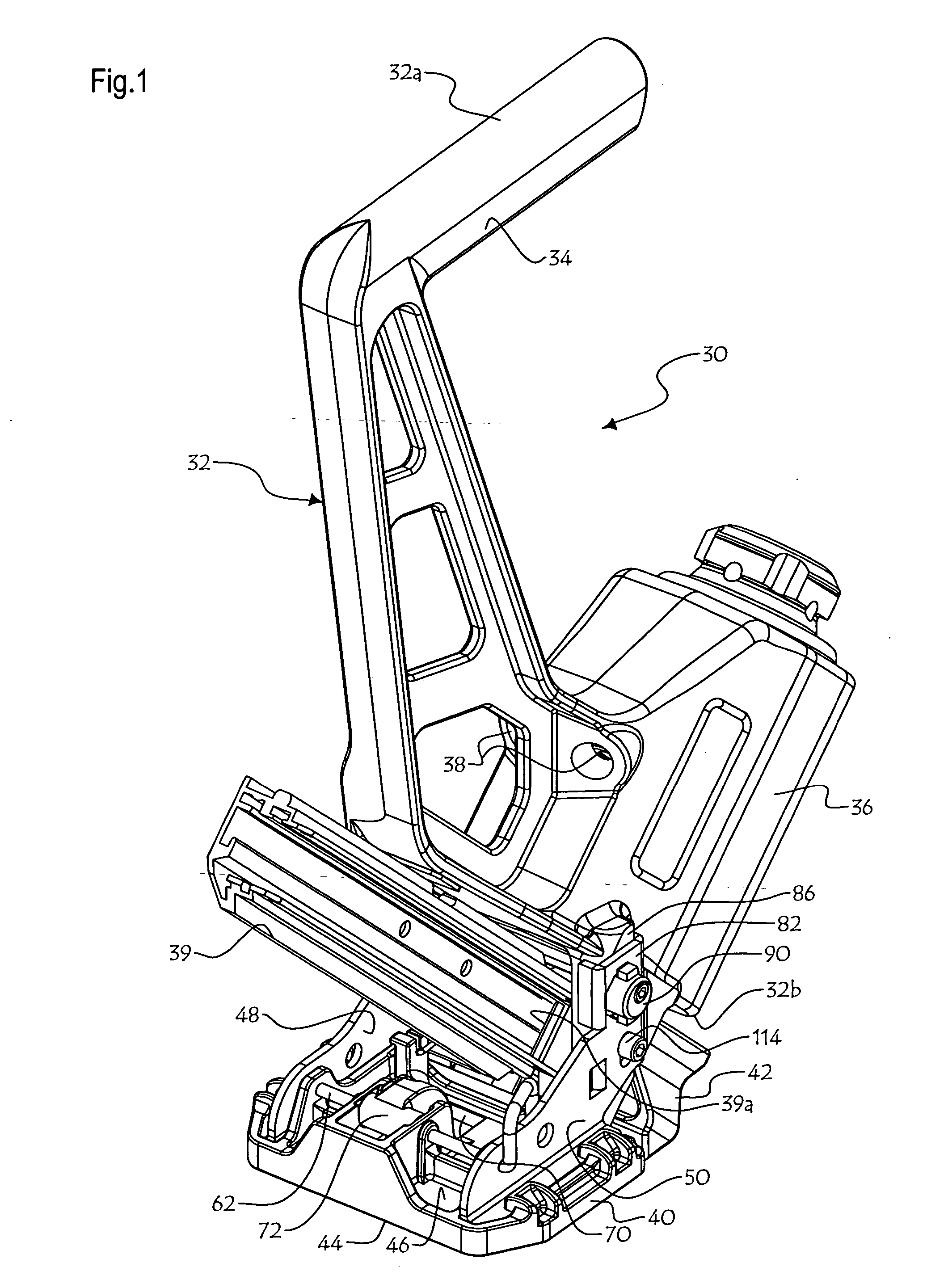 Nailer with adjustable guide member