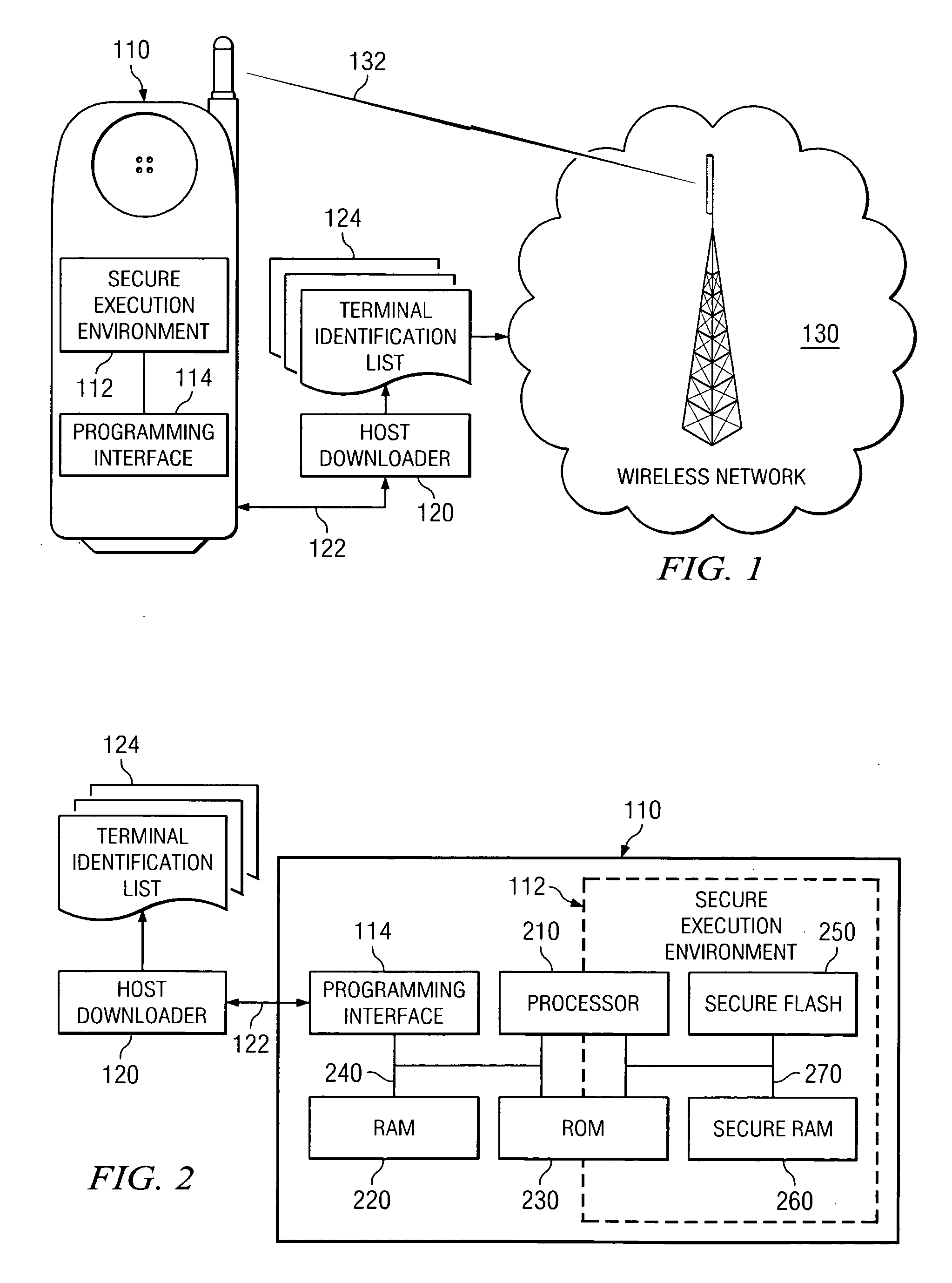 System and method for secure collaborative terminal identity authentication between a wireless communication device and a wireless operator