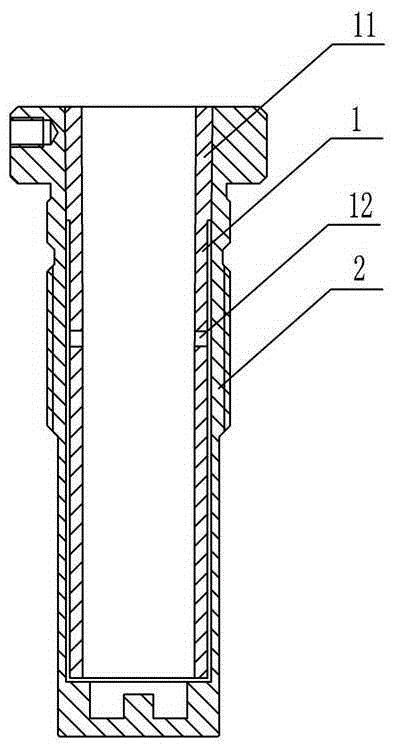 Radial double vibration absorption long oiling period spindle foot