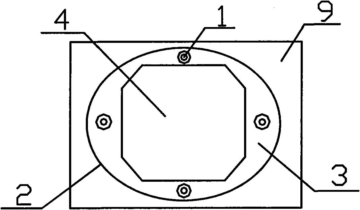 Construction method for reinforced concrete column