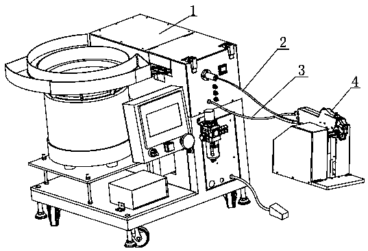 A tool for automatic cable ties in narrow spaces