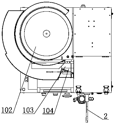 A tool for automatic cable ties in narrow spaces