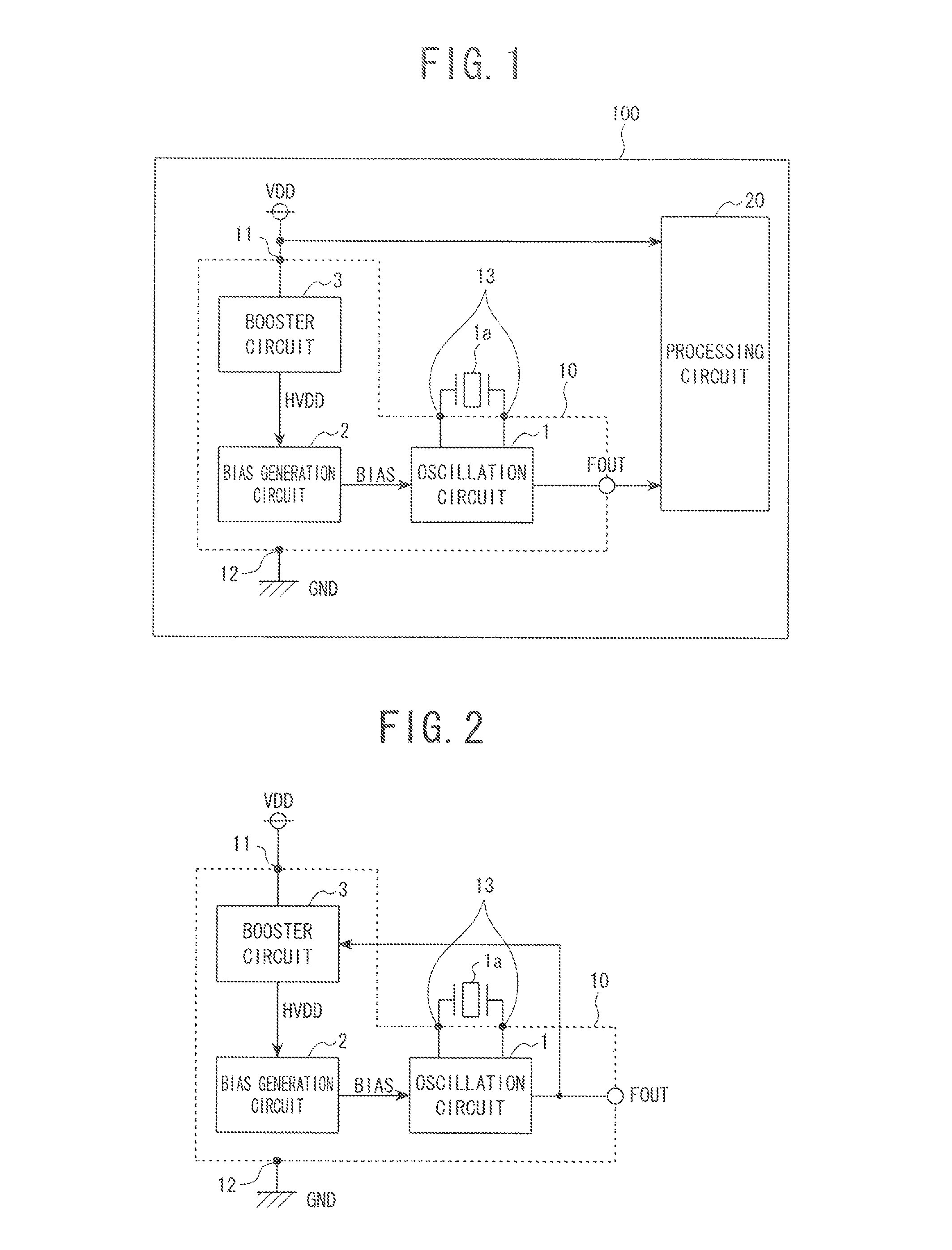 Oscillator and IC chip