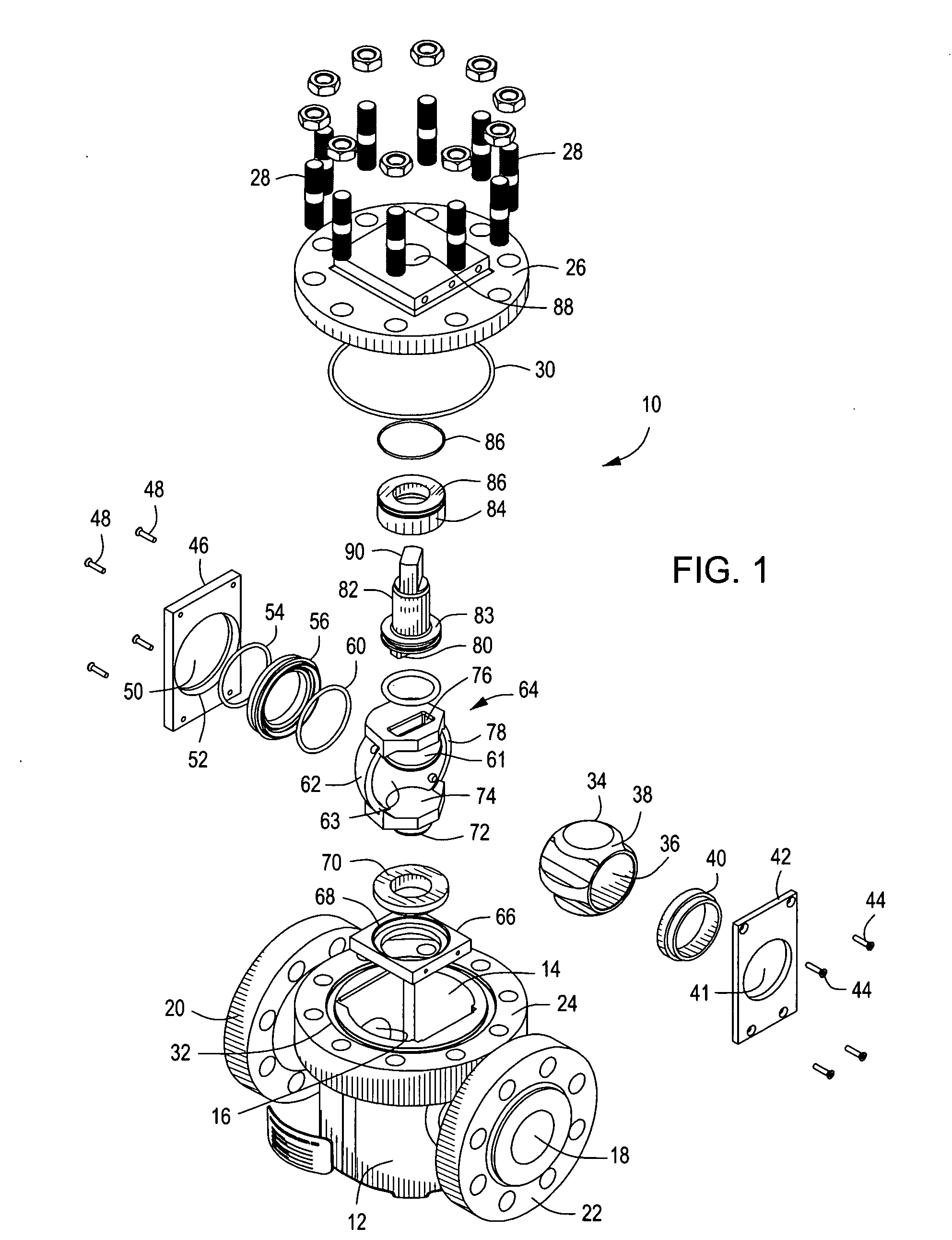 Rotatable wedge valve mechanism and method for manufacture