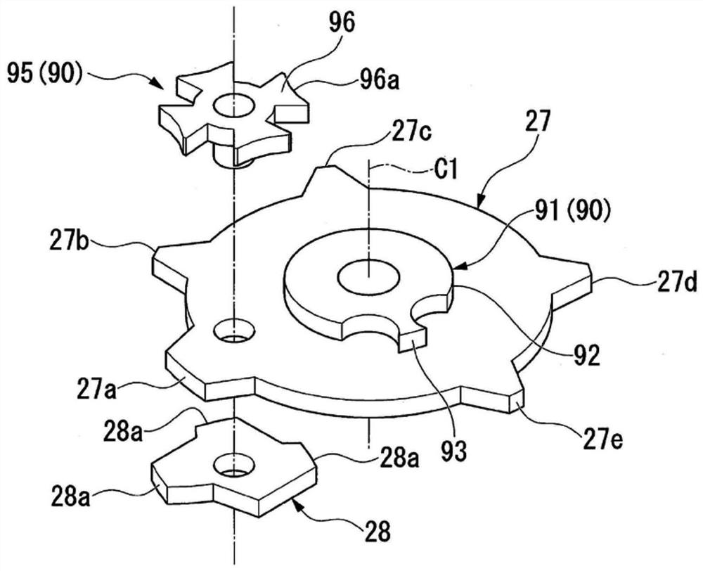 Calendar mechanisms, movements and timepieces