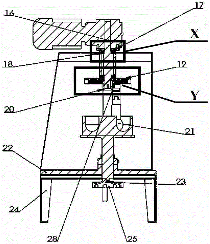 A bowl grinder