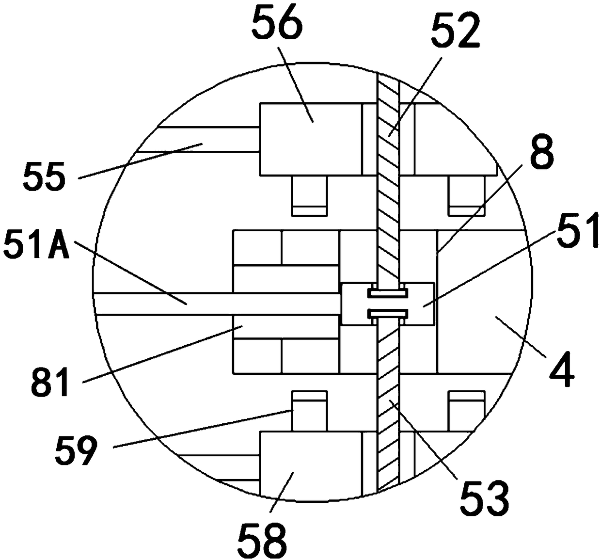 Shifting wheel structure for remote controller of unmanned aerial vehicle