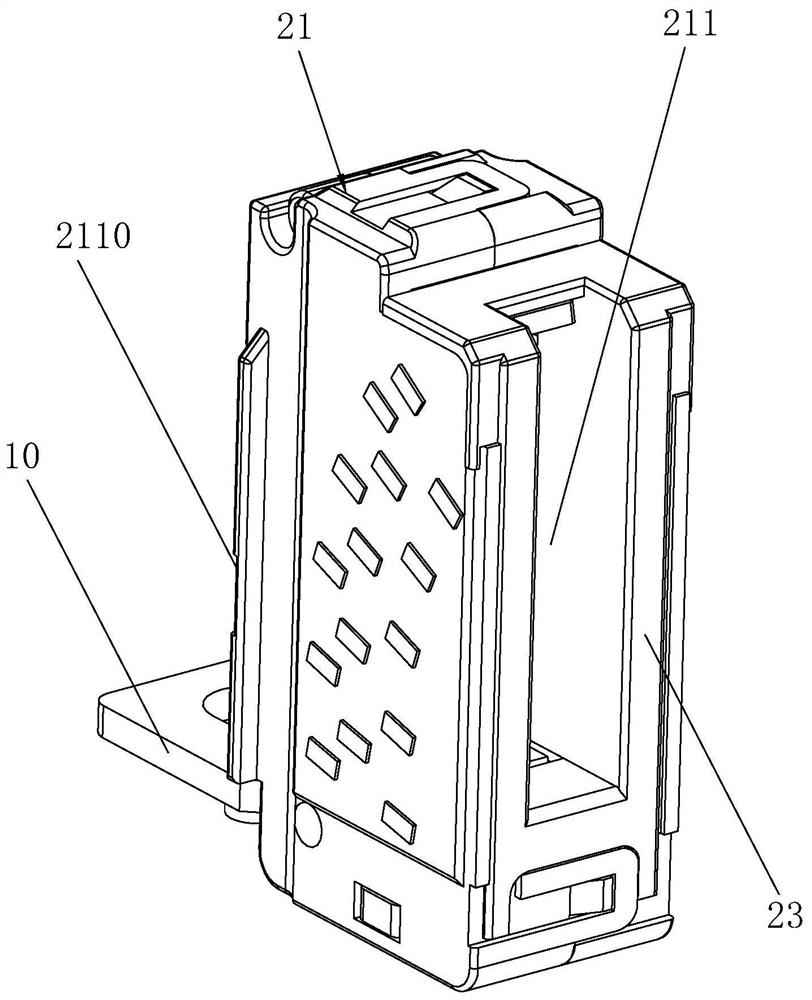 Static contact arc extinguishing module of circuit breaker