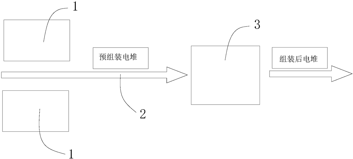 Fuel cell stack continuous-assembling apparatus and assembling method thereof