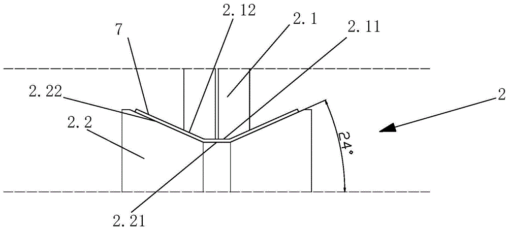 A hat-shaped steel forming system