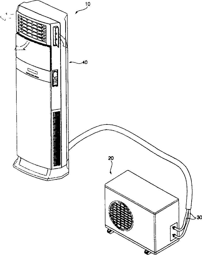 Indoor heat exchanger icing suppressing method for air conditioner