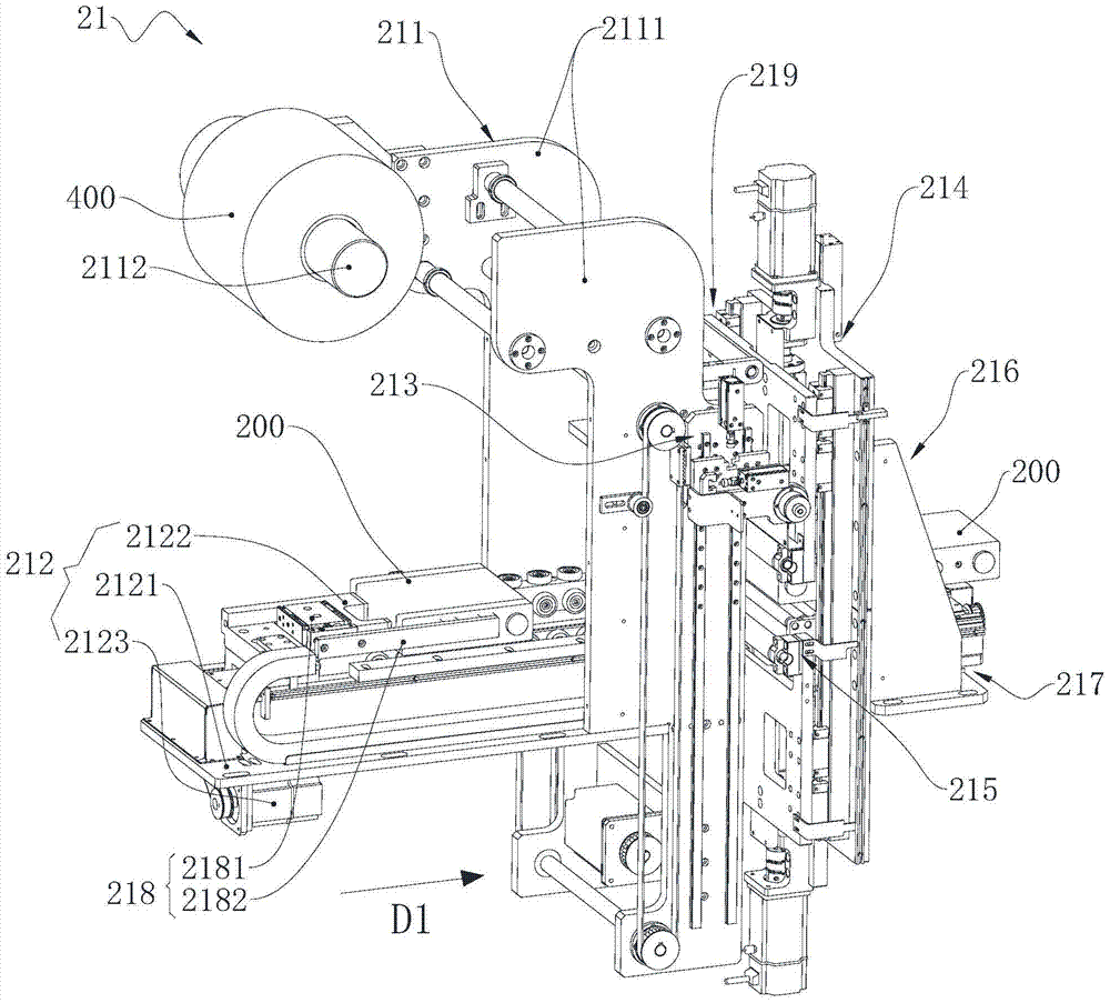 Battery coating device and coating equipment