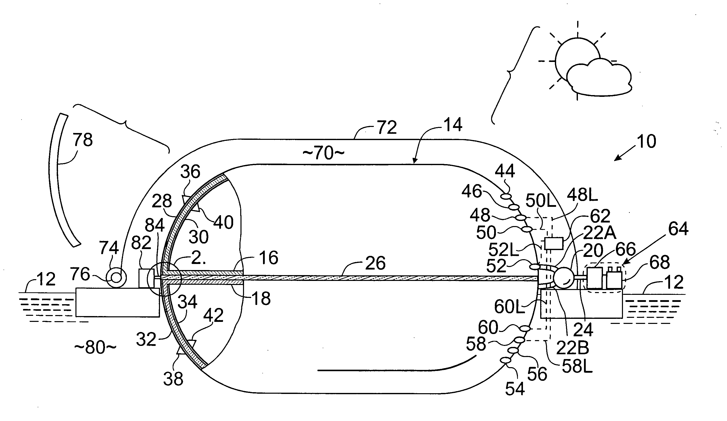 Method and apparatus for energy generation utilizing temperature fluctuation-induced fluid pressure differentials