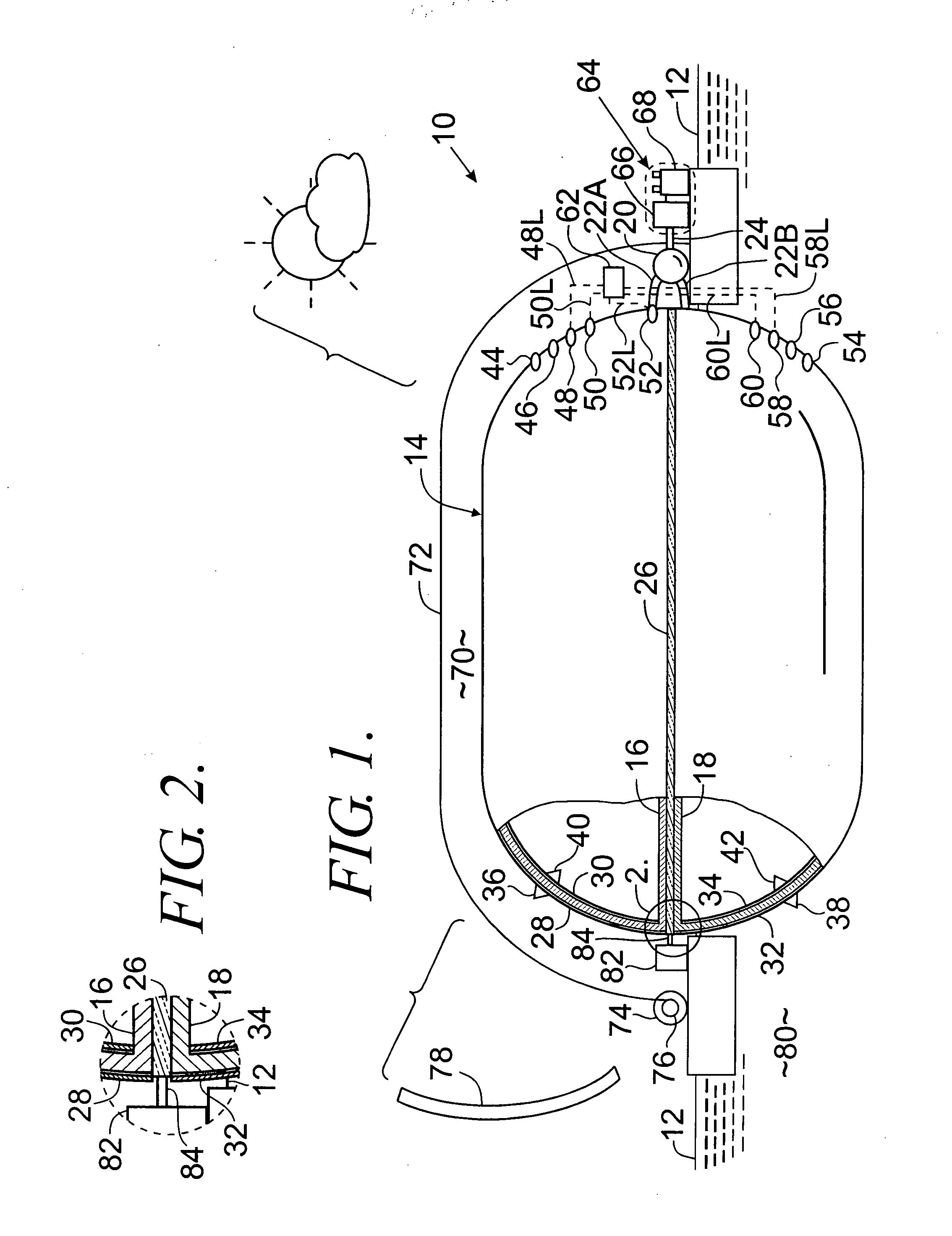 Method and apparatus for energy generation utilizing temperature fluctuation-induced fluid pressure differentials