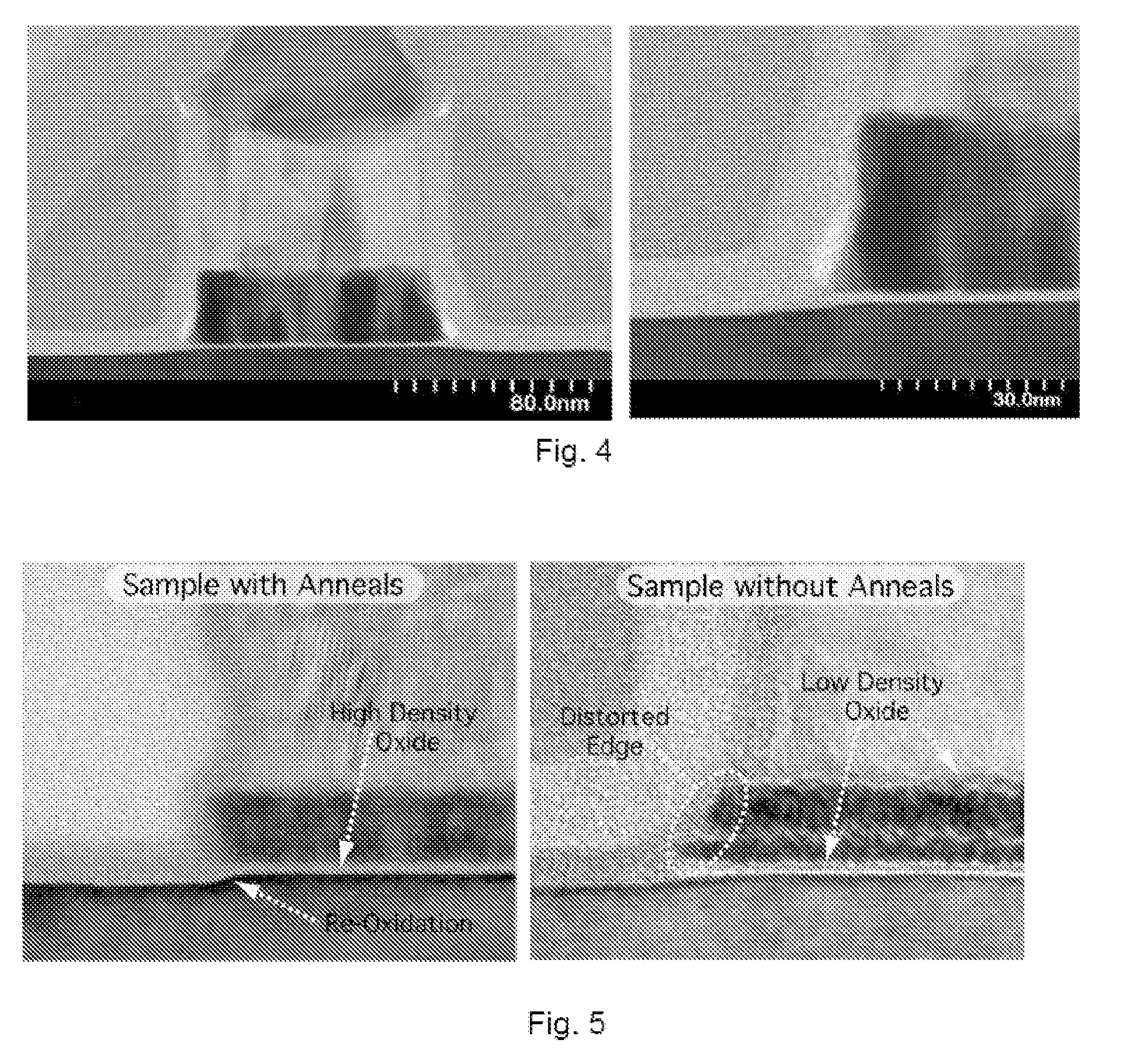 Methods of fabricating field effect transistors including titanium nitride gates over partially nitrided oxide and devices so fabricated