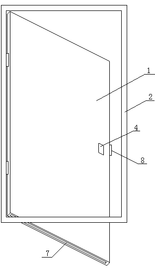 Heat-insulation sound-insulation door