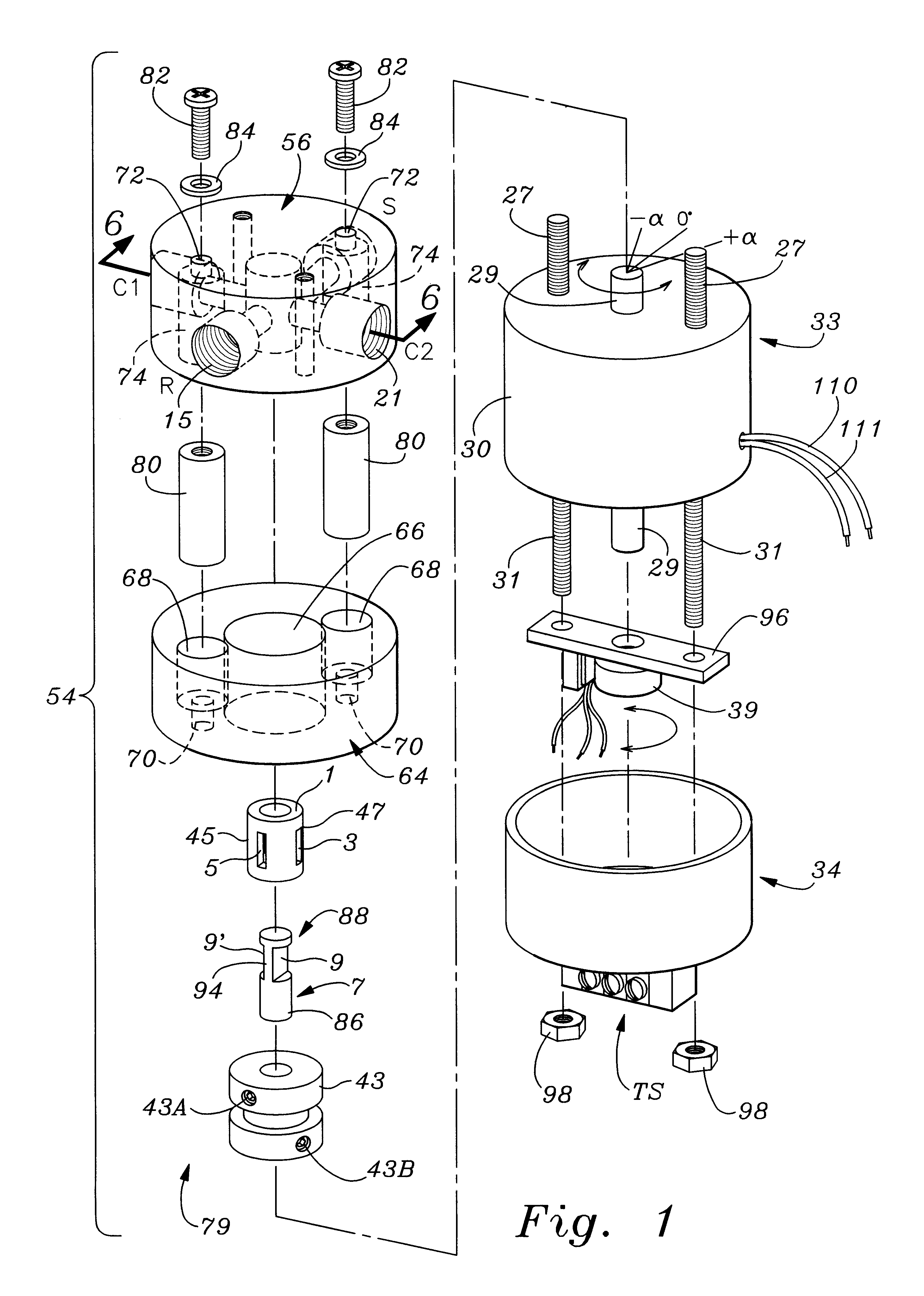 Rotary servovalve and control system