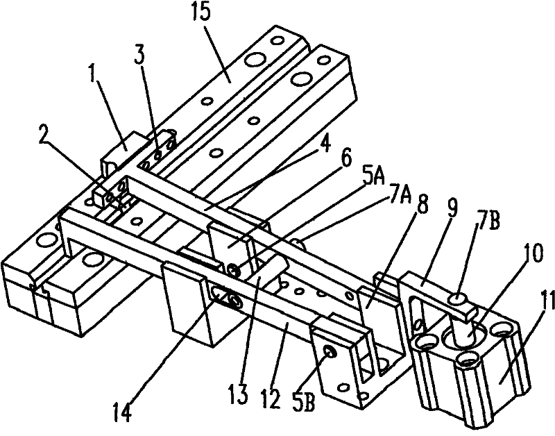 A sorting structure of integrated circuit testing and sorting machine