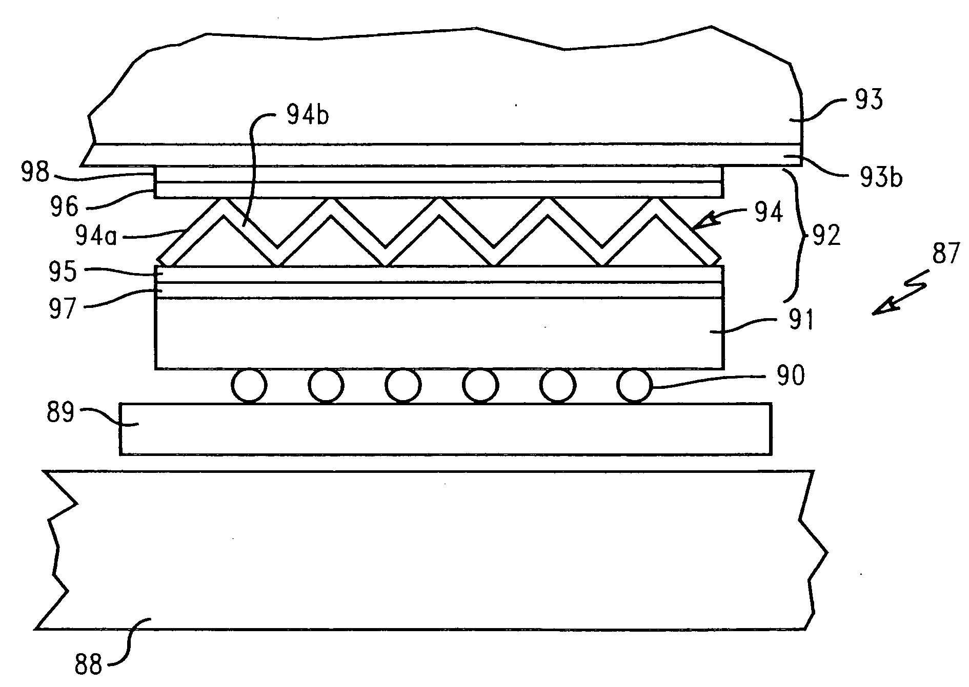 Thermal enhanced extended surface tape for integrated circuit heat dissipation