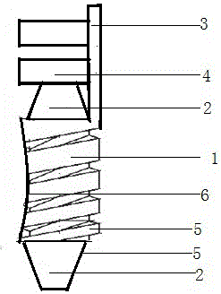 Middle tibia prosthesis