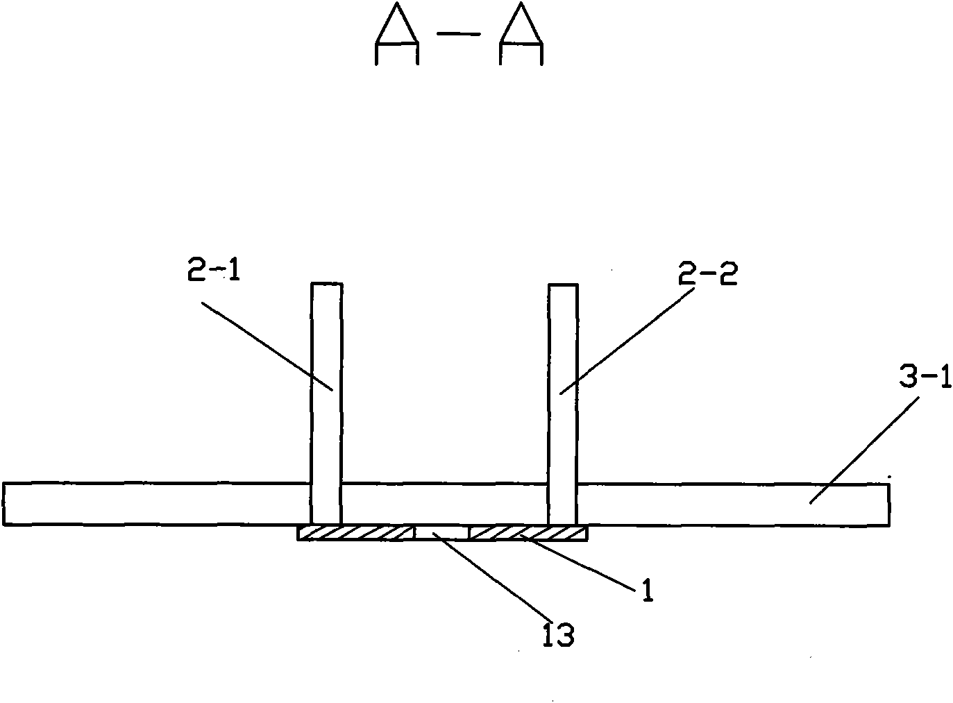 Embedded bolt cleading